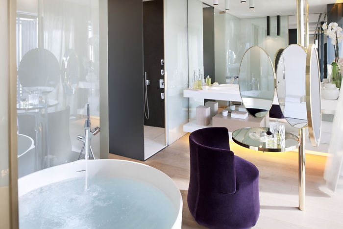 diseño de baños para hoteles, Tono Bagno Hotel Mandarin