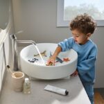 vitrificado lavabo inodoro baño