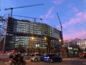 Edificio Estel vista exterior en construccoón